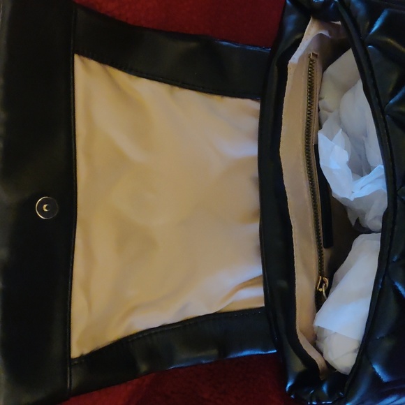 Jason Wu Quilted Black Shoulder Bag with Chain Strap Purse. - Picture 9 of 13